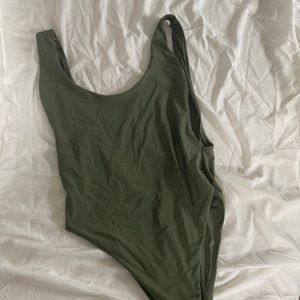 Aerie high high cut one piece